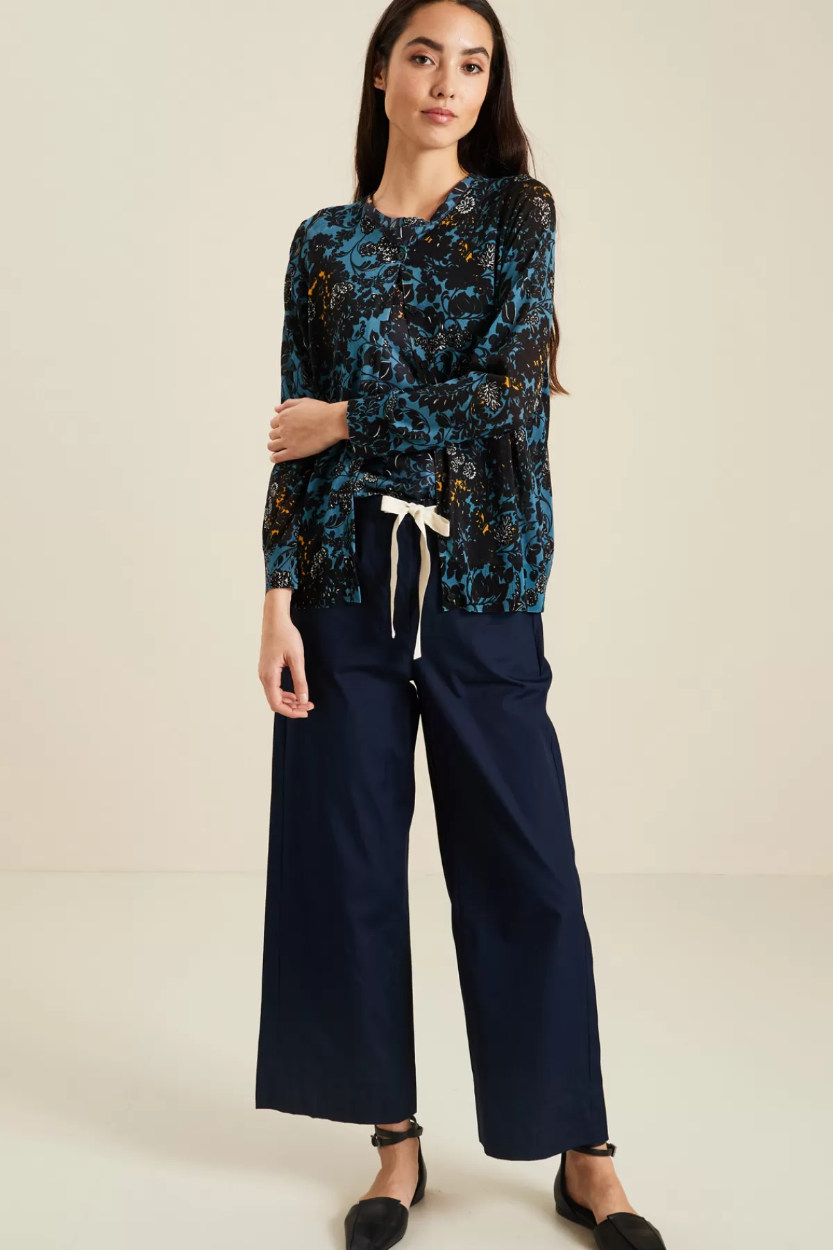 Fashion Market Cardigan in cotone e viscosa