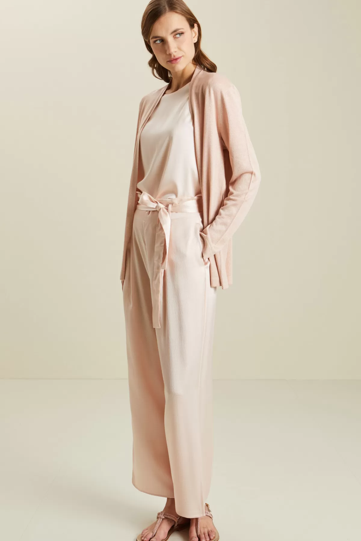 Fashion Market Cardigan in viscosa lamè