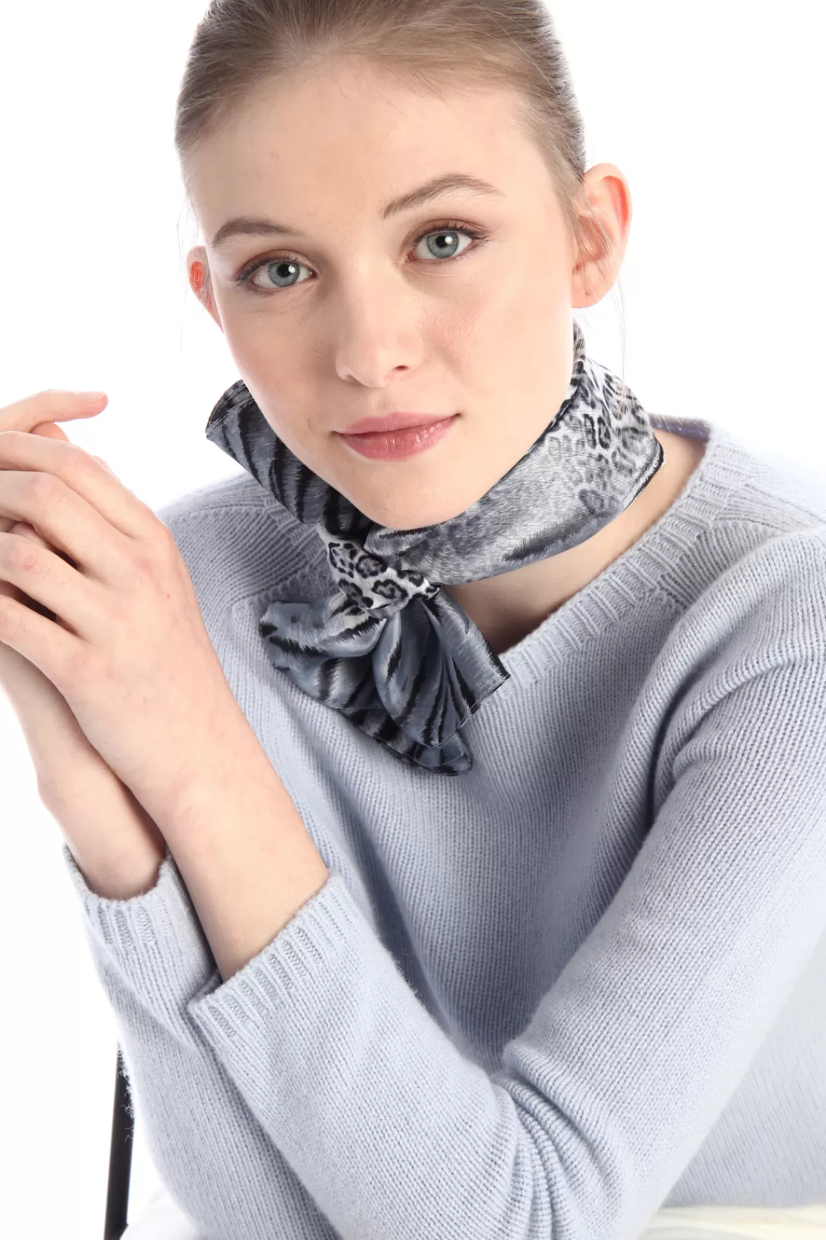 Fashion Market Foulard in twill di seta