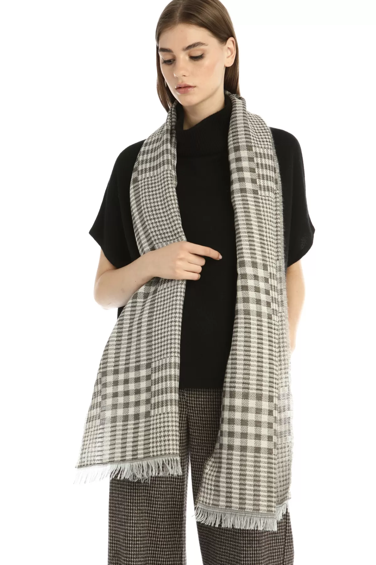 Fashion Market Sciarpa in misto cotone