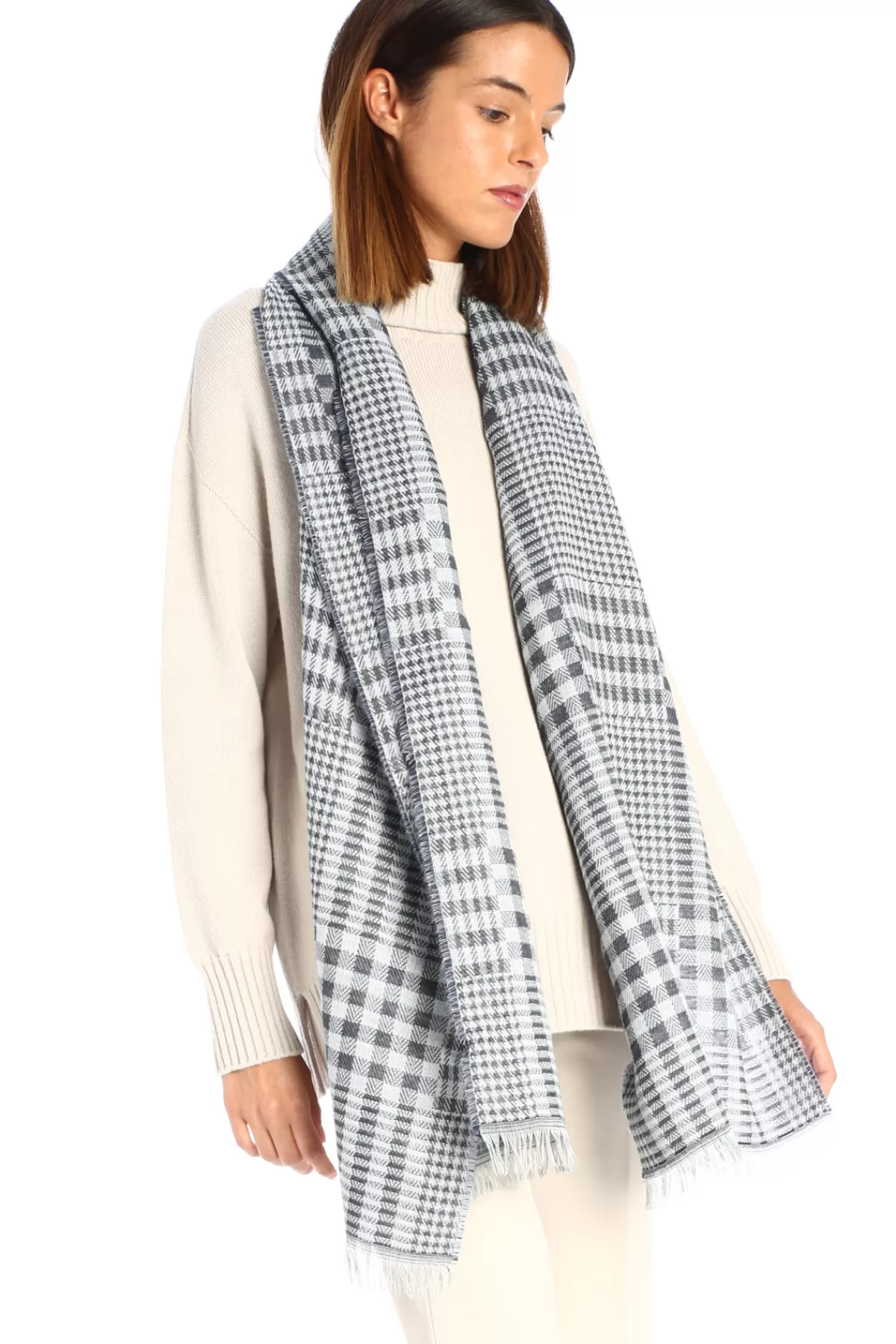 Fashion Market Sciarpa in misto cotone
