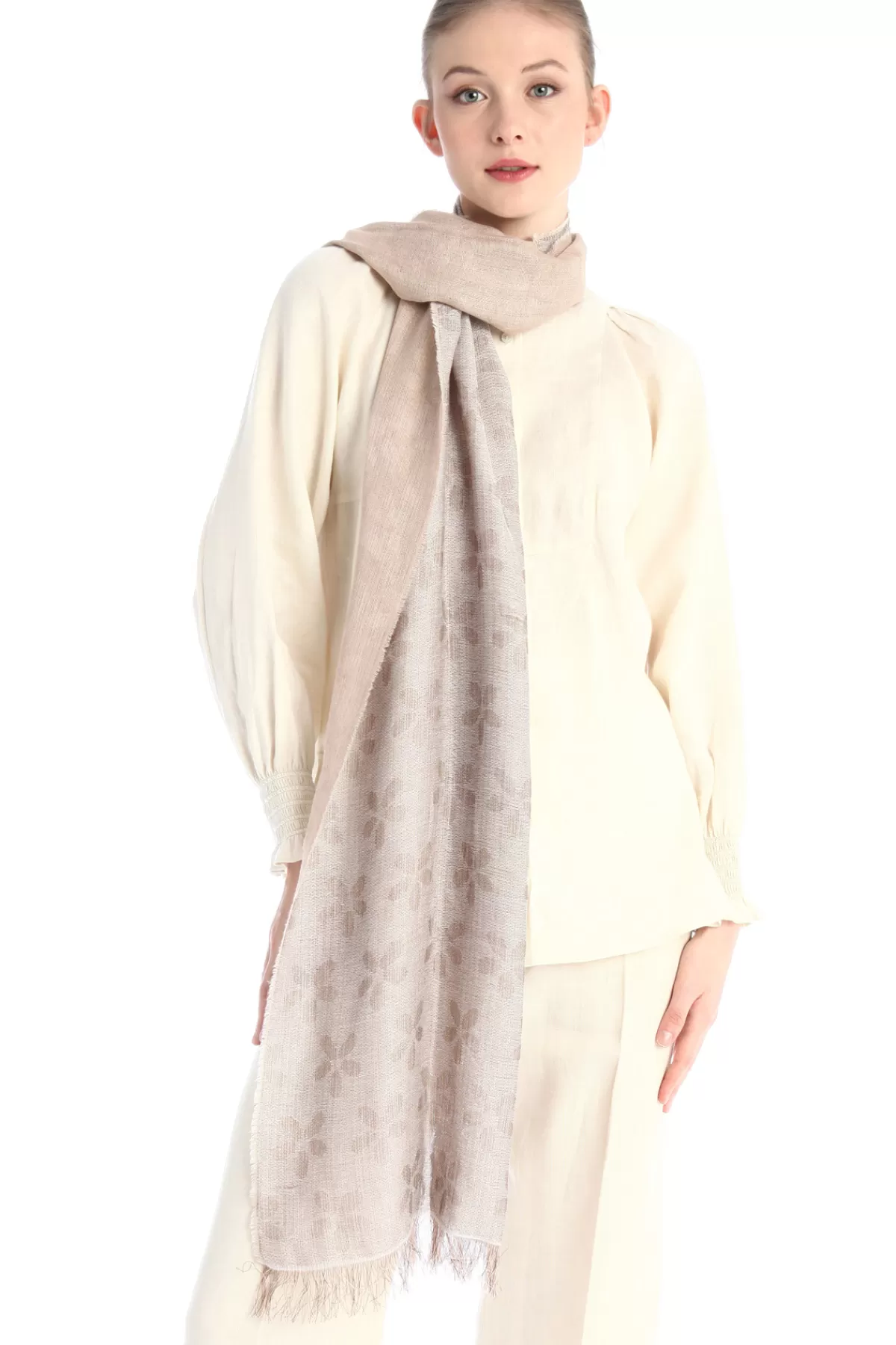 Fashion Market Stola in viscosa jacquard