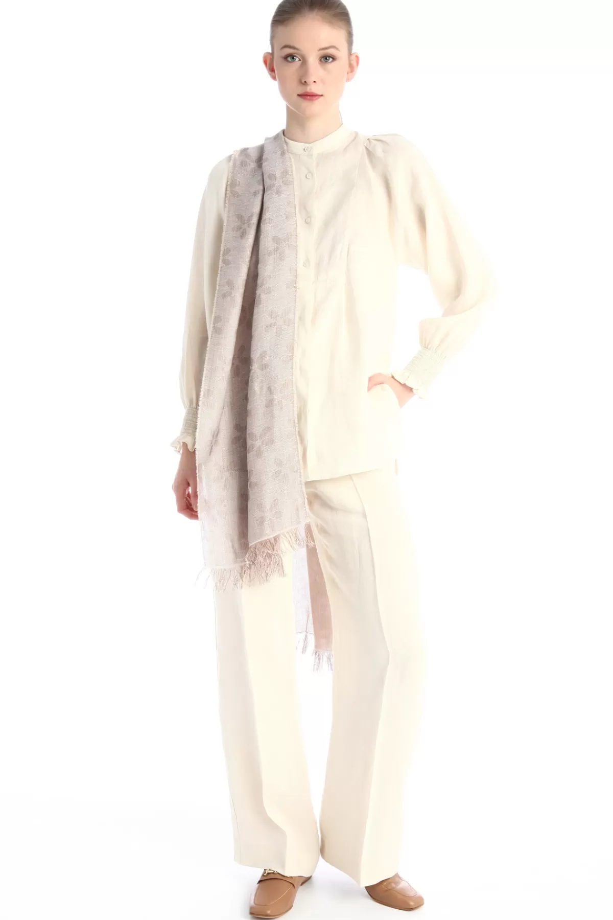 Fashion Market Stola in viscosa jacquard
